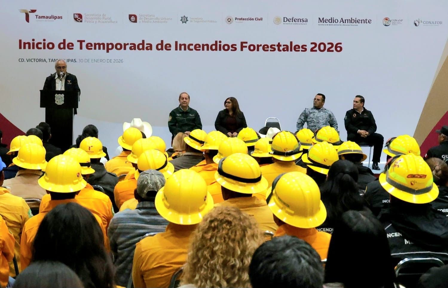 Refuerza Gobierno de Tamaulipas acciones preventivas ante inicio de la Temporada de Incendios Forestales 2026