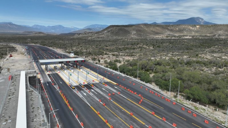 Este sábado inicia el cobro en caseta de Rumbo Nuevo; nueva carretera es moderna y segura: SOP