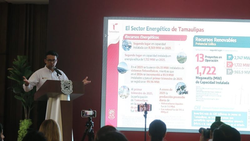 Es Tamaulipas el estado más energético de México