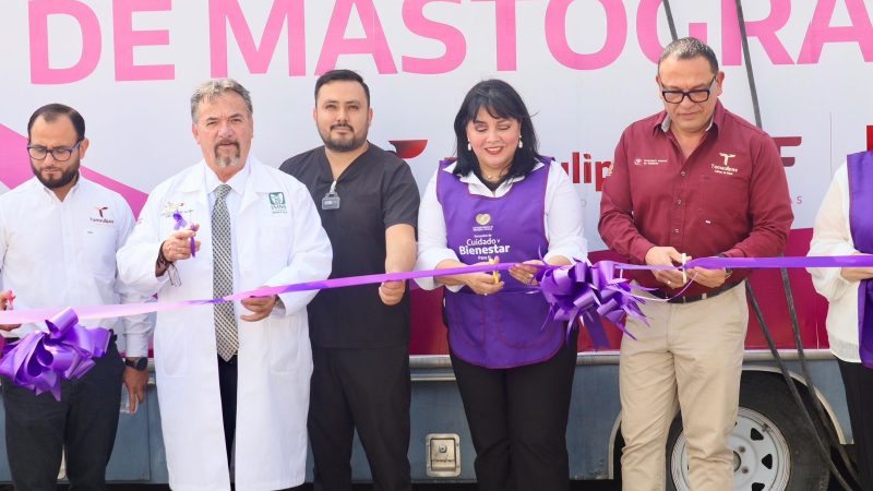 CEAV Tamaulipas instala unidad móvil de mastografías gratuitas en Victoria