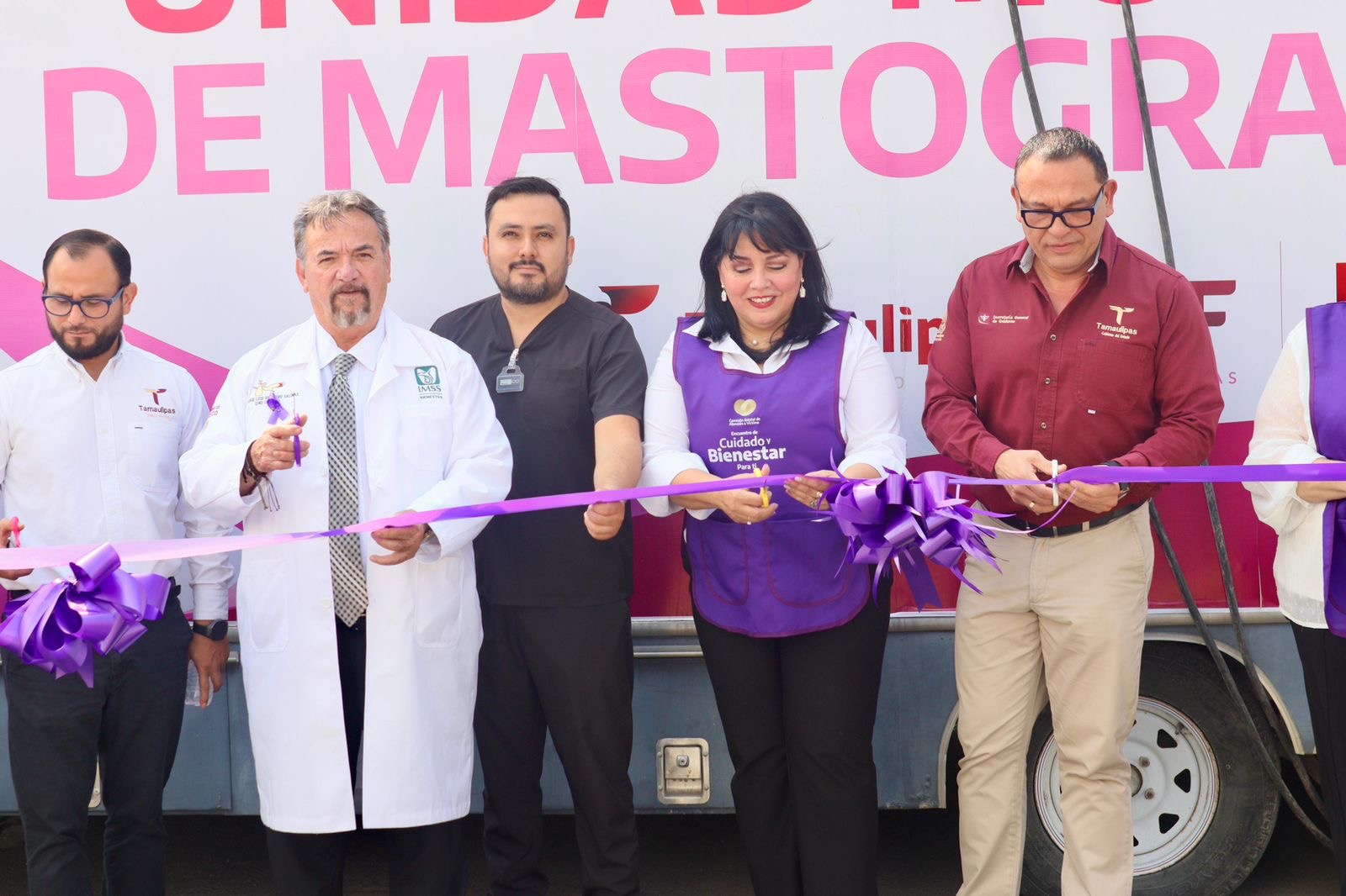 CEAV Tamaulipas instala unidad móvil de mastografías gratuitas en Victoria