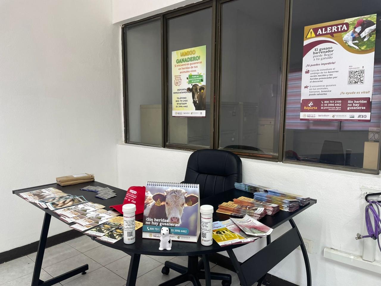 Inauguran Centro de Emergencias Sanitarias contra gusano barrenador